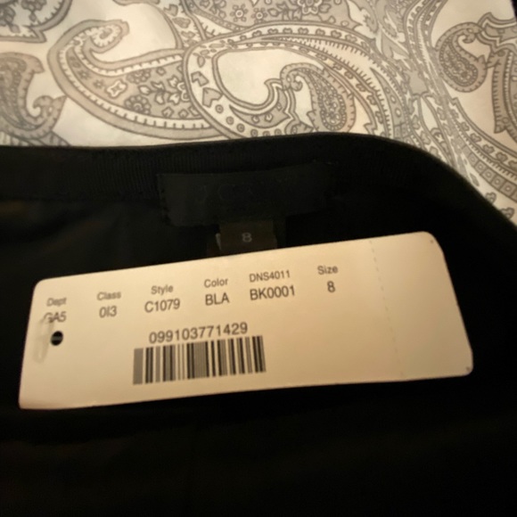 New J Crew Collection stretch leather pencil skirt - Picture 3 of 7